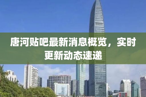 唐河貼吧最新消息概覽，實(shí)時(shí)更新動(dòng)態(tài)速遞