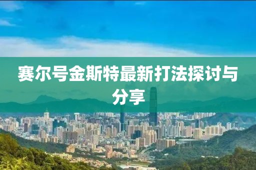 賽爾號金斯特最新打法探討與分享
