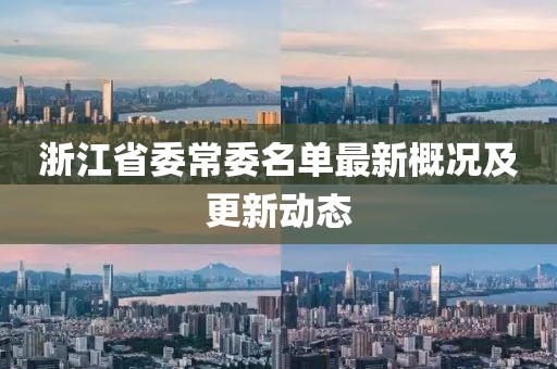 浙江省委常委名單最新概況及更新動(dòng)態(tài)