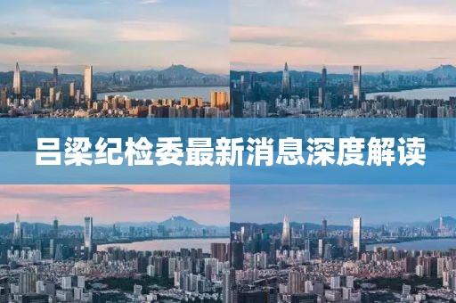 呂梁紀檢委最新消息深度解讀