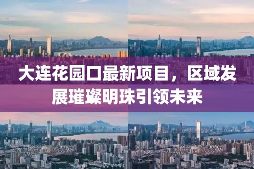 大連花園口最新項目，區(qū)域發(fā)展璀璨明珠引領未來