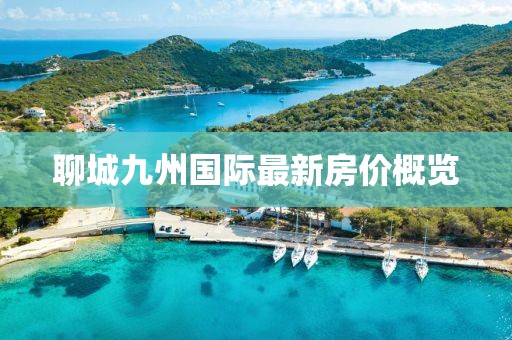 聊城九州國際最新房價概覽
