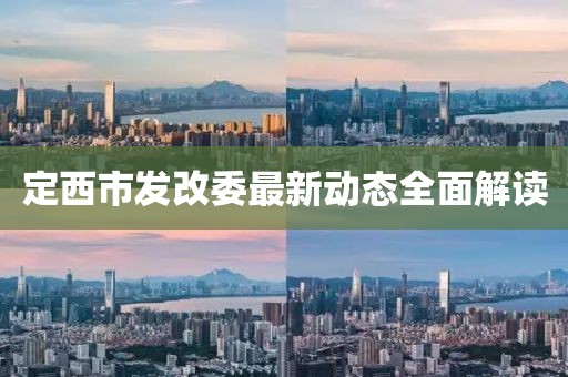 定西市發(fā)改委最新動(dòng)態(tài)全面解讀