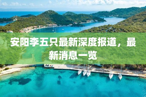 安陽(yáng)李五只最新深度報(bào)道，最新消息一覽