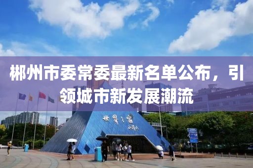 郴州市委常委最新名單公布，引領(lǐng)城市新發(fā)展潮流
