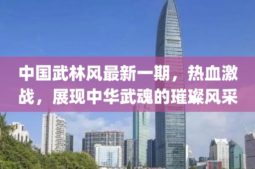 中國武林風(fēng)最新一期，熱血激戰(zhàn)，展現(xiàn)中華武魂的璀璨風(fēng)采