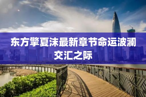 東方擎夏沫最新章節(jié)命運(yùn)波瀾交匯之際