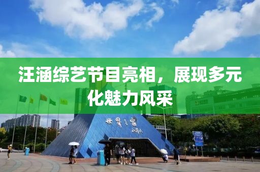 汪涵綜藝節(jié)目亮相，展現(xiàn)多元化魅力風(fēng)采