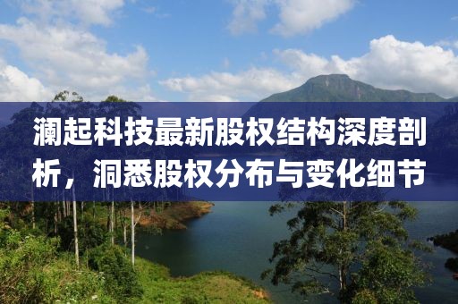 瀾起科技最新股權(quán)結(jié)構(gòu)深度剖析，洞悉股權(quán)分布與變化細(xì)節(jié)