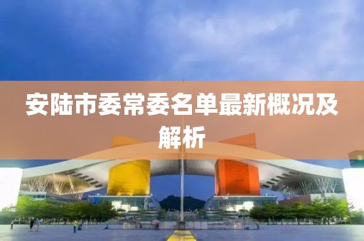 安陸市委常委名單最新概況及解析