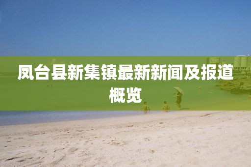 鳳臺(tái)縣新集鎮(zhèn)最新新聞及報(bào)道概覽