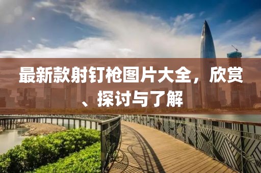 最新款射釘槍圖片大全，欣賞、探討與了解