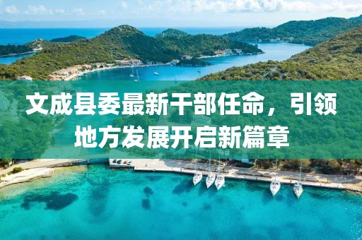 文成縣委最新干部任命，引領(lǐng)地方發(fā)展開(kāi)啟新篇章