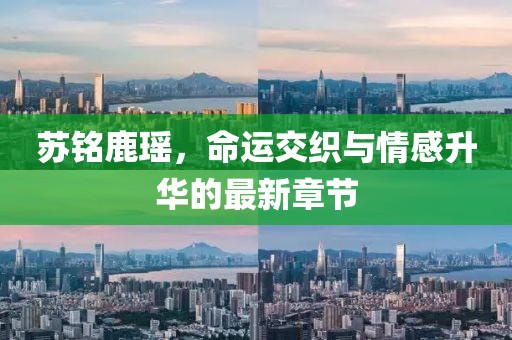 蘇銘鹿瑤，命運交織與情感升華的最新章節(jié)