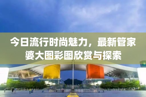 今日流行時尚魅力，最新管家婆大圖彩圖欣賞與探索