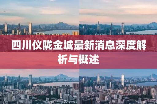 四川儀隴金城最新消息深度解析與概述