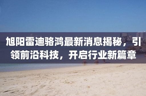旭陽雷迪駱鴻最新消息揭秘，引領(lǐng)前沿科技，開啟行業(yè)新篇章