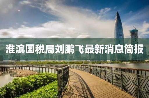 淮濱國稅局劉鵬飛最新消息簡報(bào)