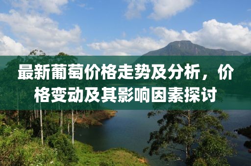 最新葡萄價格走勢及分析，價格變動及其影響因素探討
