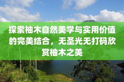 探索柚木自然美學(xué)與實(shí)用價(jià)值的完美結(jié)合，無圣光無打碼欣賞柚木之美