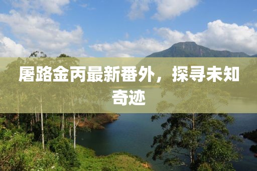 屠路金丙最新番外，探尋未知奇跡