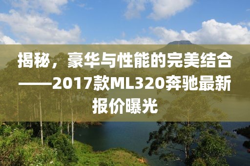 揭秘，豪華與性能的完美結(jié)合——2017款ML320奔馳最新報(bào)價(jià)曝光