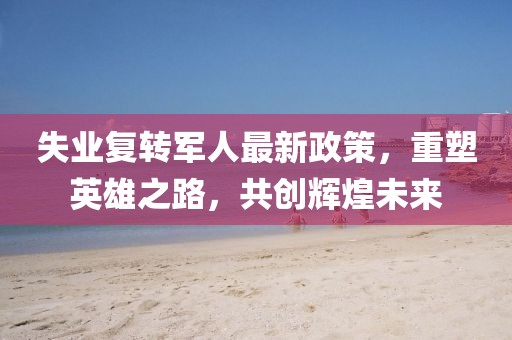 失業(yè)復(fù)轉(zhuǎn)軍人最新政策，重塑英雄之路，共創(chuàng)輝煌未來