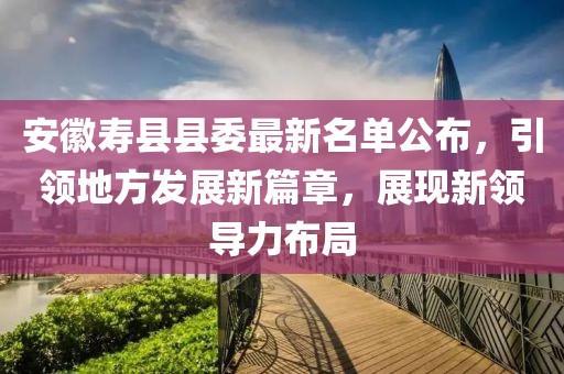 安徽壽縣縣委最新名單公布，引領(lǐng)地方發(fā)展新篇章，展現(xiàn)新領(lǐng)導(dǎo)力布局