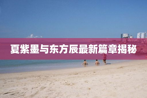 夏紫墨與東方辰最新篇章揭秘