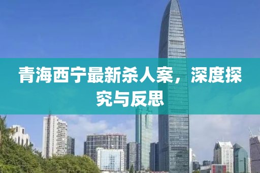 青海西寧最新殺人案，深度探究與反思
