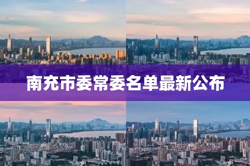 南充市委常委名單最新公布