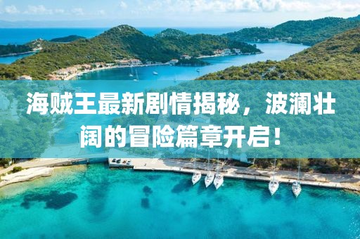 海賊王最新劇情揭秘，波瀾壯闊的冒險(xiǎn)篇章開(kāi)啟！