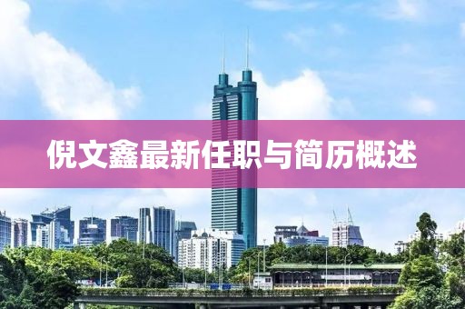 倪文鑫最新任職與簡(jiǎn)歷概述
