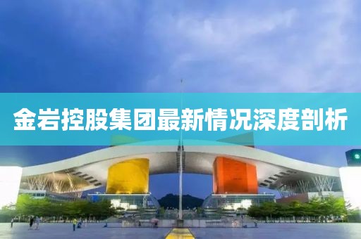 金巖控股集團(tuán)最新情況深度剖析