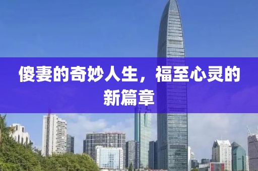 傻妻的奇妙人生，福至心靈的新篇章