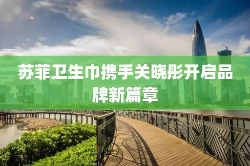蘇菲衛(wèi)生巾攜手關(guān)曉彤開啟品牌新篇章